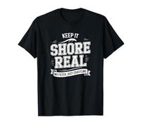 Keep It Shore Real Sin Filtro Solo Costa, Vacaciones Camiseta