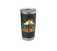 Keep It Simple And Go Hiking Camping Camper Adventure Nature Vaso térmico de acero inoxidable de doble pared