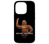 Keep Lovin' Jesus Brother - Wrestling Commemorative Faith Carcasa para iPhone 14 Pro