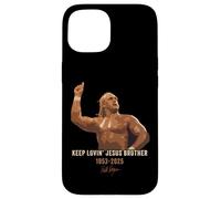 Keep Lovin' Jesus Brother - Wrestling Commemorative Faith Carcasa para iPhone 15