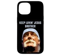 Keep Lovin' Jesus Brother - Wrestling Commemorative Faith Carcasa para iPhone 15