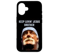 Keep Lovin' Jesus Brother - Wrestling Commemorative Faith Carcasa para iPhone 16