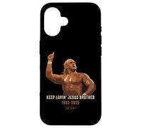 Keep Lovin' Jesus Brother - Wrestling Commemorative Faith Carcasa para iPhone 16