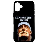 Keep Lovin' Jesus Brother - Wrestling Commemorative Faith Carcasa para iPhone 16 Plus