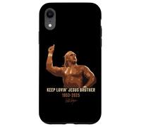 Keep Lovin' Jesus Brother - Wrestling Commemorative Faith Carcasa para iPhone XR