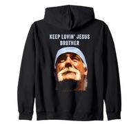 Keep Lovin' Jesus Brother - Wrestling Commemorative Faith Sudadera con Capucha