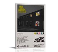 KEEP MARY Arctic Monkeys Favourite Peor Pesadilla Arte Mural Impresión de Imagen Moderna Decoración para Habitación Familiar, 40 x 60 cm