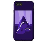 Keep Movin Hike Walk Jogger Morado I Just Felt Like Running Carcasa para iPhone SE (2020) / 7/8
