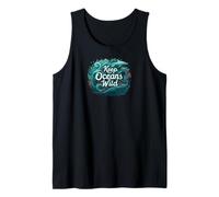 Keep Oceans Wild Marine Life Conservation Ocean Camiseta sin Mangas