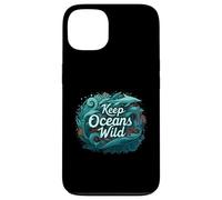 Keep Oceans Wild Marine Life Conservation Ocean Carcasa para iPhone 13