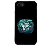 Keep Oceans Wild Marine Life Conservation Ocean Carcasa para iPhone SE (2020) / 7/8