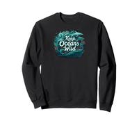 Keep Oceans Wild Marine Life Conservation Ocean Sudadera
