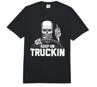 Keep On Truckin - Conductor de camión Camionero Conductor de camión Comfort Colors Adult Heavyweight T-Shirt