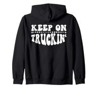 Keep On Truckin Shirt for Women Keep On Trucking Men Trucker Sudadera con Capucha