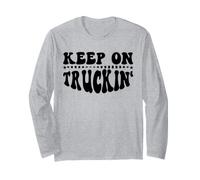 Keep On Truckin Women Keep On Trucking Mens Trucker Driver Manga Larga