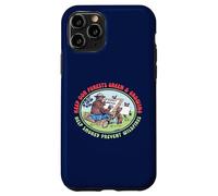 Keep Our Forest Green & Growing Smokey Bear & Friends Retro Carcasa para iPhone 11 Pro