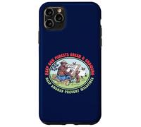 Keep Our Forest Green & Growing Smokey Bear & Friends Retro Carcasa para iPhone 11 Pro MAX