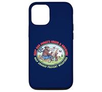 Keep Our Forest Green & Growing Smokey Bear & Friends Retro Carcasa para iPhone 12/12 Pro