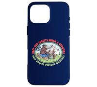 Keep Our Forest Green & Growing Smokey Bear & Friends Retro Carcasa para iPhone 16 Pro MAX