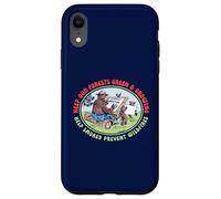 Keep Our Forest Green & Growing Smokey Bear & Friends Retro Carcasa para iPhone XR