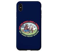 Keep Our Forest Green & Growing Smokey Bear & Friends Retro Carcasa para iPhone XS MAX