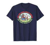 Keep Our Forest Green & Growing Smokey Bear Illustration Camiseta