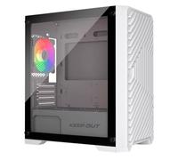 Keep Out XC-220W Glass ARGB Blanco