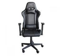 KeepOut - XSPRO-RACING Silla para videojuegos universal Asiento acolchado Negro