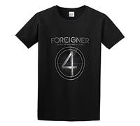 Keep PaceForeigner The Best of Foreigner 4 More Unisex 100% Cotton Short-Sleeve T-Shirts Black XL