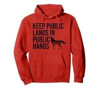 Keep Public Lands in Public Hands Off My Public Land Protect Sudadera con Capucha