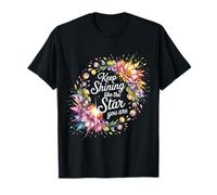 Keep Shining Like The Star You Are Optimism Mindset |- Camiseta