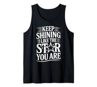 Keep Shining Like The Star You Are Optimism Mindset - Camiseta sin Mangas