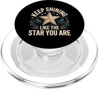 Keep Shining Like The Star You Are Optimism Mindset - PopSockets PopGrip para MagSafe