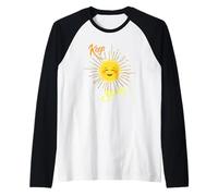 Keep Shining Sunshine Camiseta Manga Raglan
