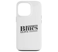Keep The Blues Alive Trompeta Musical Carcasa para iPhone 13 Pro