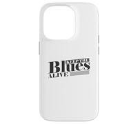 Keep The Blues Alive Trompeta Musical Carcasa para iPhone 14 Pro