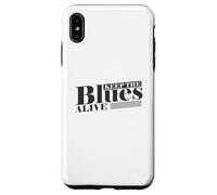 Keep The Blues Alive Trompeta Musical Carcasa para iPhone XS MAX