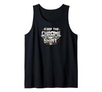 Keep the Chrome Shiny Auto Enthusiast Design Camiseta sin Mangas