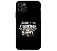 Keep the Chrome Shiny Auto Enthusiast Design Carcasa para iPhone 11 Pro Max