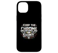 Keep the Chrome Shiny Auto Enthusiast Design Carcasa para iPhone 14 Plus