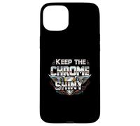 Keep the Chrome Shiny Auto Enthusiast Design Carcasa para iPhone 15 Plus