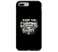 Keep the Chrome Shiny Auto Enthusiast Design Carcasa para iPhone 7 Plus/8 Plus