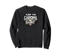 Keep the Chrome Shiny Auto Enthusiast Design Sudadera