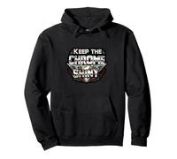 Keep the Chrome Shiny Auto Enthusiast Design Sudadera con Capucha
