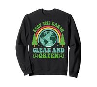 Keep The Earth Clean and Green Planet Environmental Sudadera