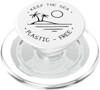 Keep The Sea - Camiseta de plástico Libre para Amantes del océano PopSockets PopGrip para MagSafe