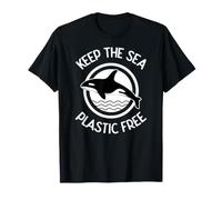 Keep The Sea - Orca Orca de Ballena asesina sin plástico Camiseta