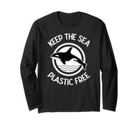 Keep The Sea - Orca Orca de Ballena asesina sin plástico Manga Larga