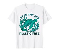 Keep The Sea - Tortuga Marina sin plástico, Día ecológico de la Tierra Camiseta