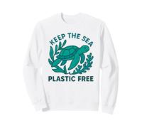 Keep The Sea - Tortuga Marina sin plástico, Día ecológico de la Tierra Sudadera